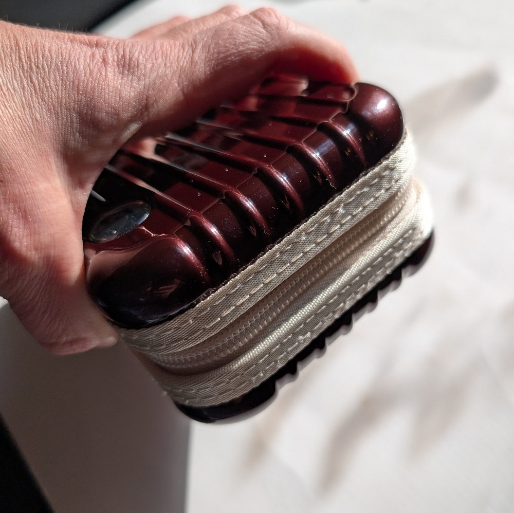 Rimowa Mini Hard Shell Case in Metallic Burgundy - Picture 5 of 7